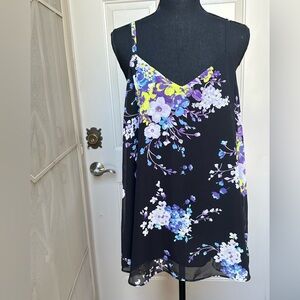 Torrid “Sophie” adjustable strap, sleeveless blouse